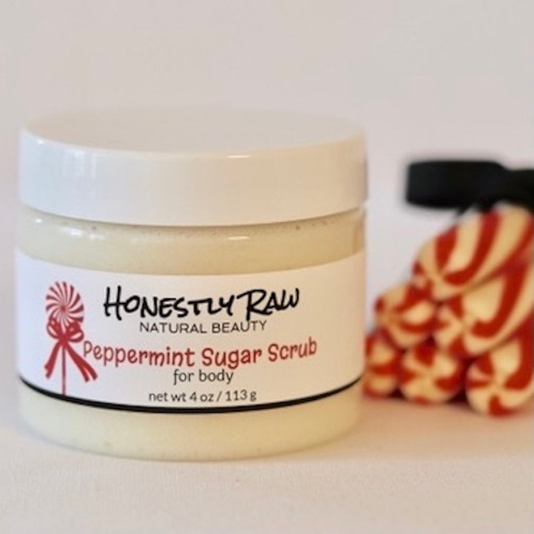 Peppermint Sugar Scrub